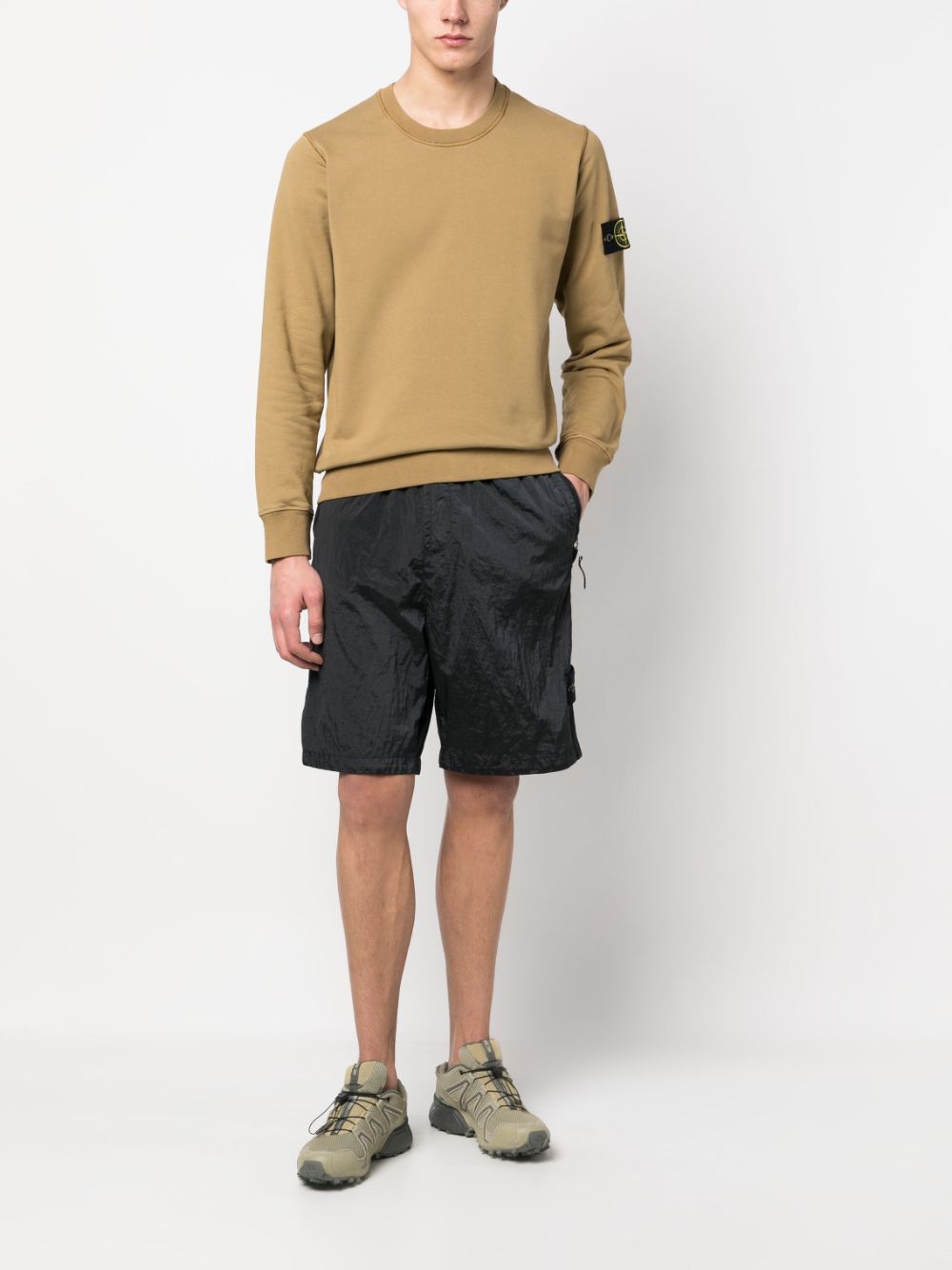 Stone Island Bermuda shorts - Zwart