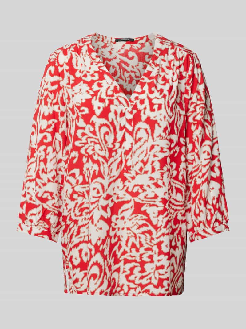 Comma Blouse met all-over print