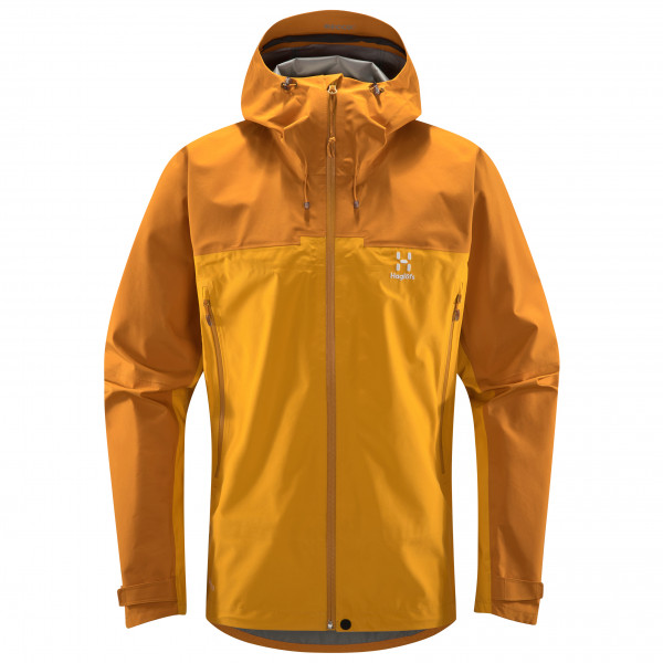 Haglöfs  Roc Flash GTX Jacket - Regenjas, bruin/oranje