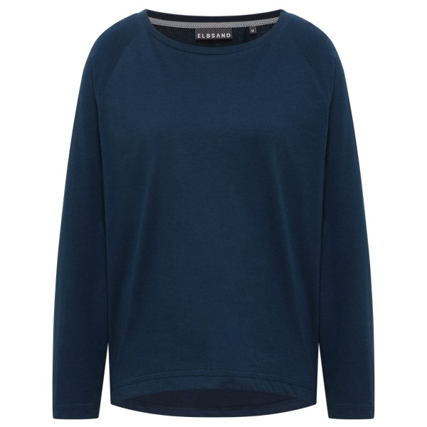 ELBSAND  Women's Tinna L/S Shirt - Longsleeve, blauw