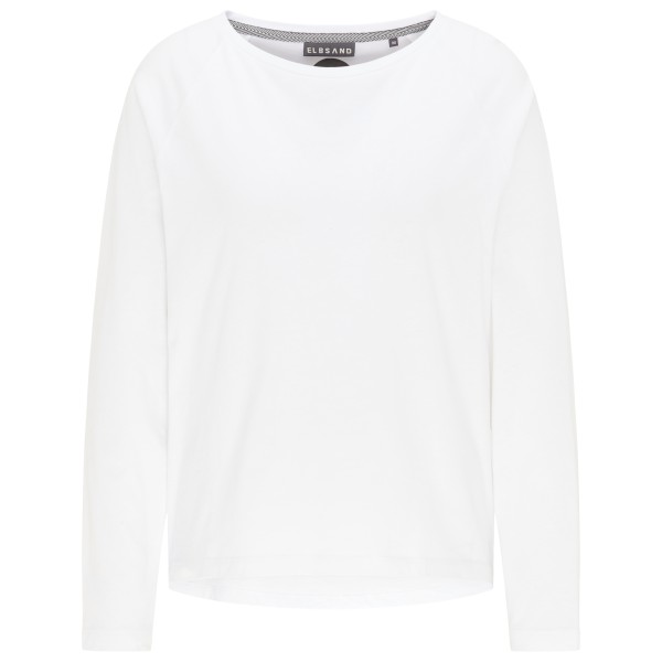 ELBSAND  Women's Tinna L/S Shirt - Longsleeve, wit
