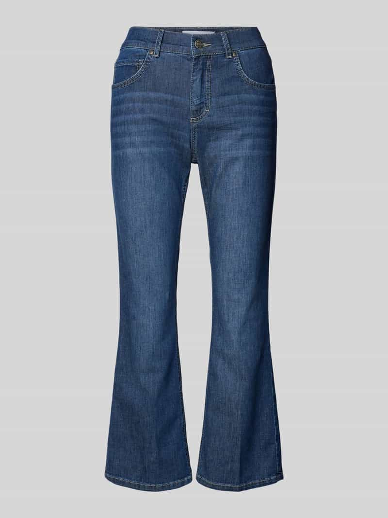 Angels Korte jeans in effen design, model 'Leni'
