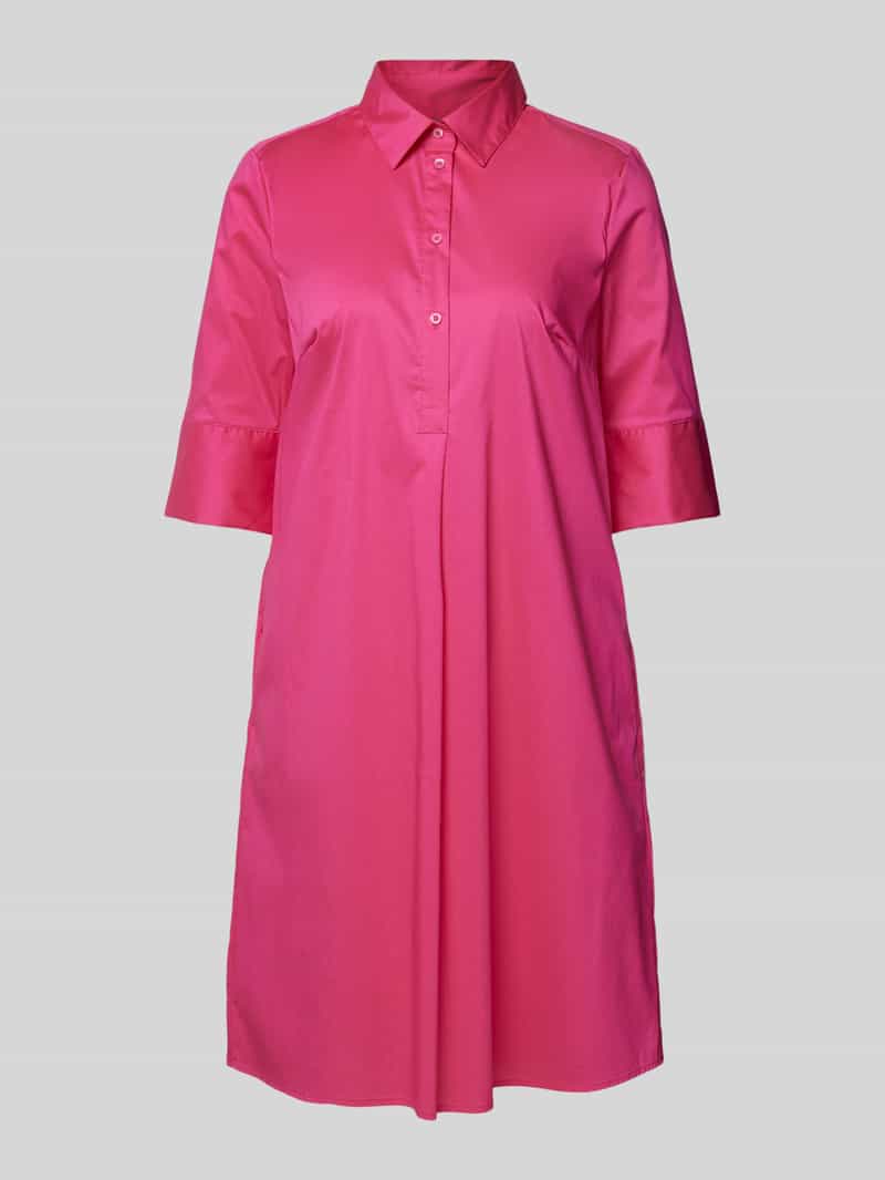 Christian Berg Woman Selection Knielange jurk met korte knoopsluiting