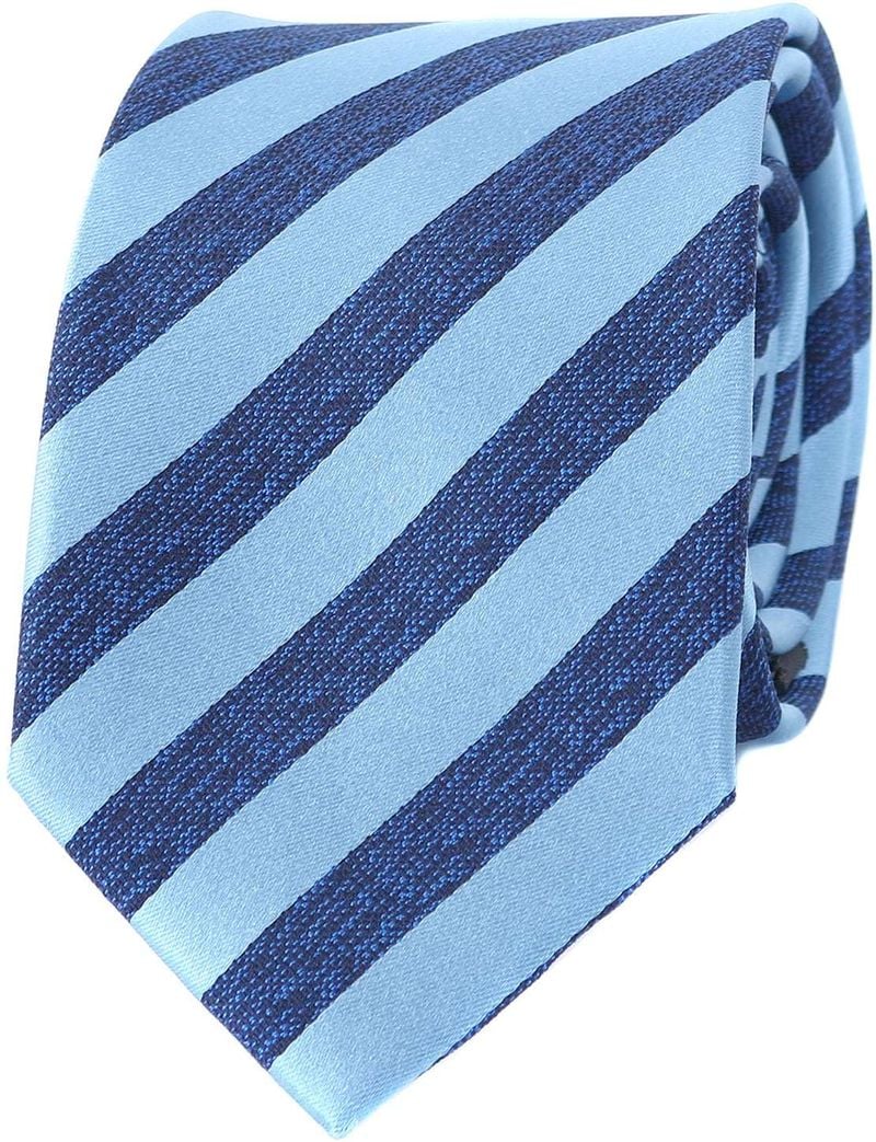 Suitable Seite Krawatte Blau Streifen -