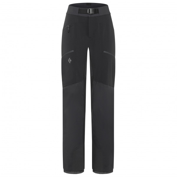 Black Diamond  Women's Dawn Patrol Hybrid Pants - Regenbroek, zwart