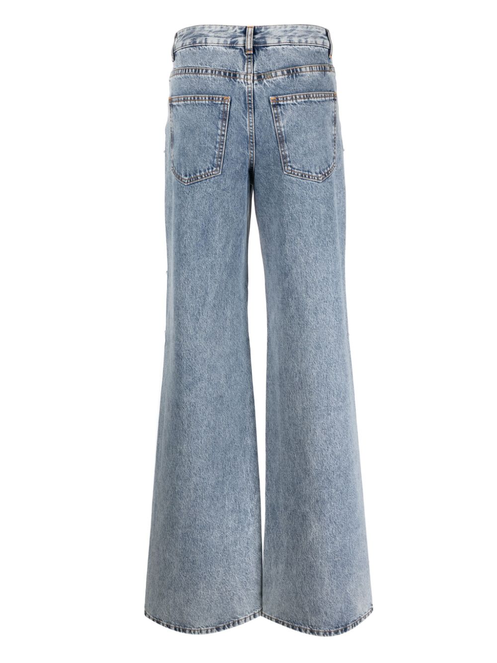 Givenchy Jeans verfraaid met kristallen - Blauw