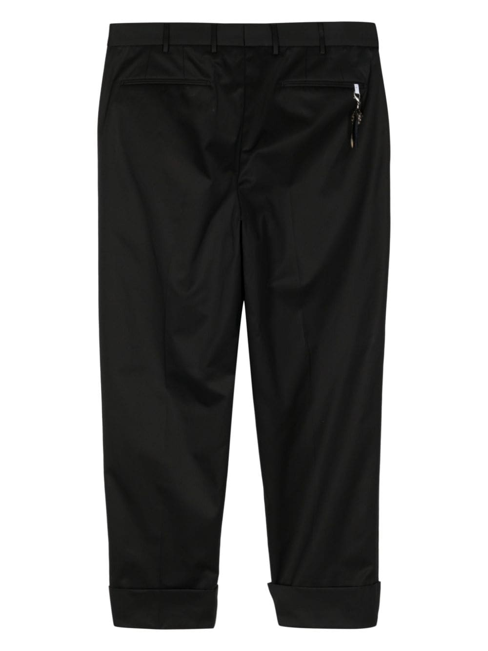 PT Torino Edge cotton chino trousers - Zwart