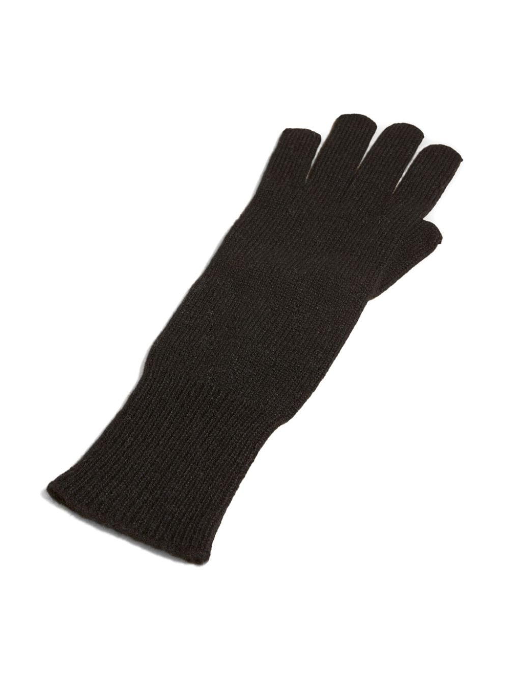KHAITE Kasjmier handschoenen - Zwart