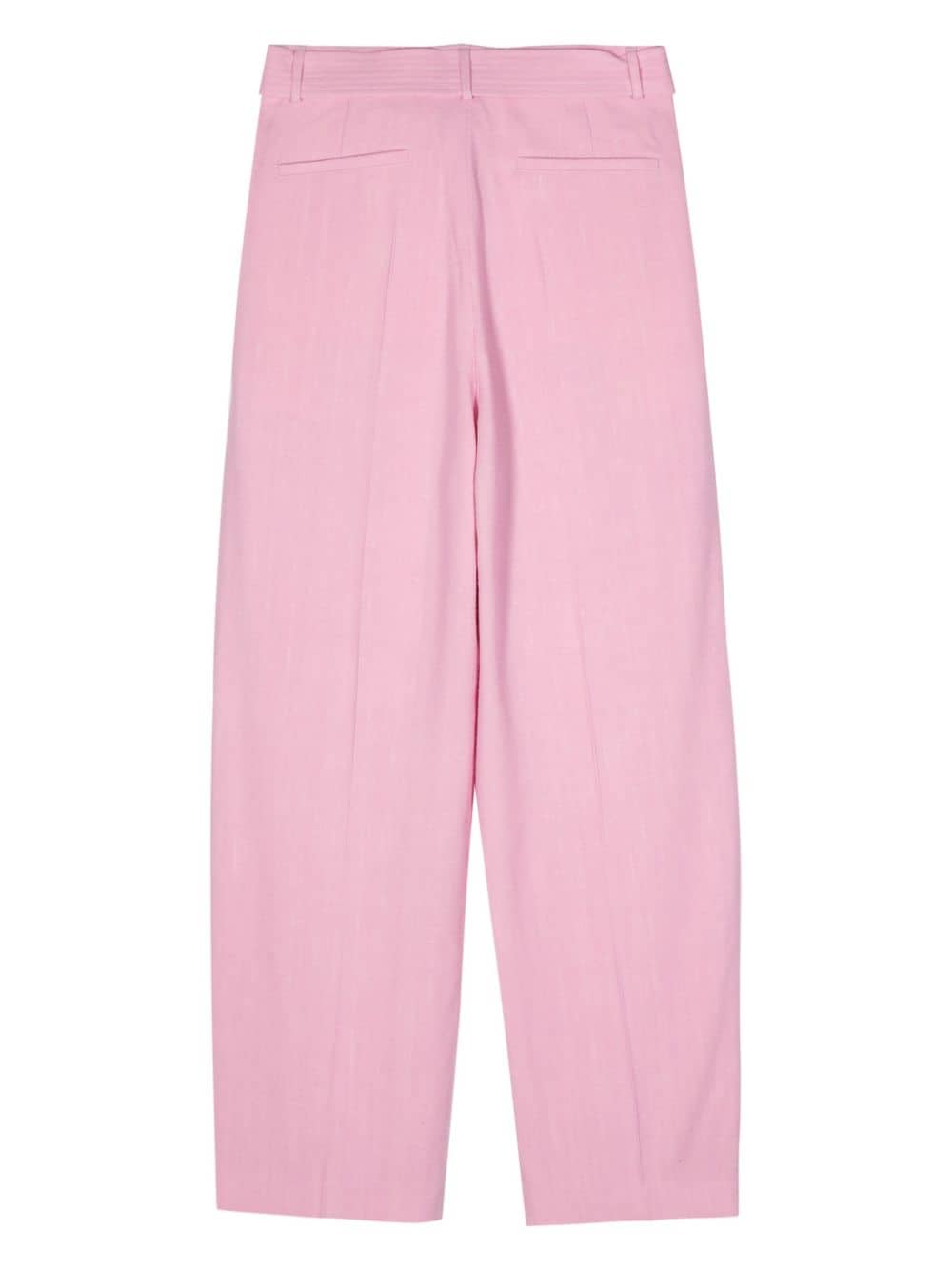 Nanushka Bento tweed trousers - Roze