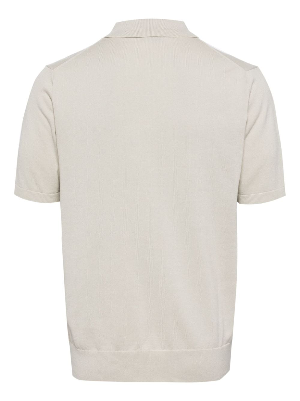 PS Paul Smith Zebra-appliquéd cotton polo shirt - Grijs