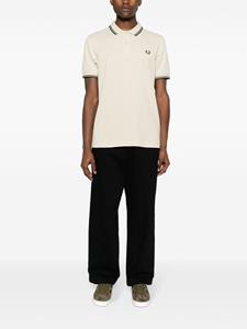 Fred Perry Poloshirt met geborduurd logo - Beige