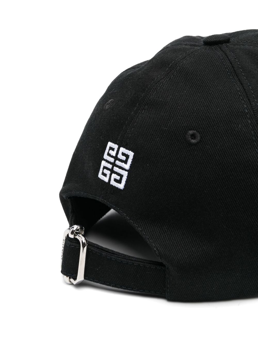 Givenchy Pet met geborduurd logo - Zwart