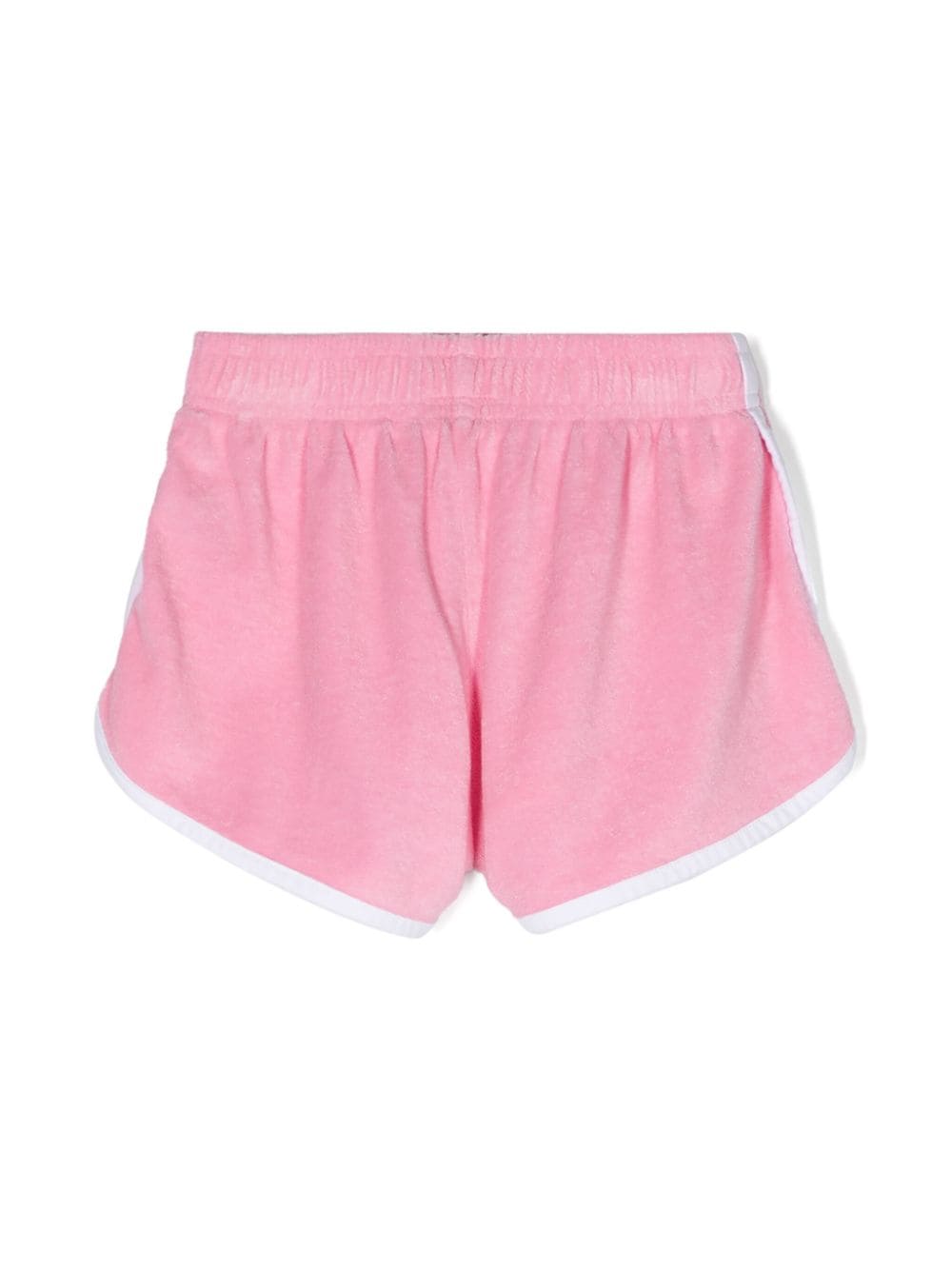 MC2 Saint Barth Kids Curly terry-cloth shorts - Roze