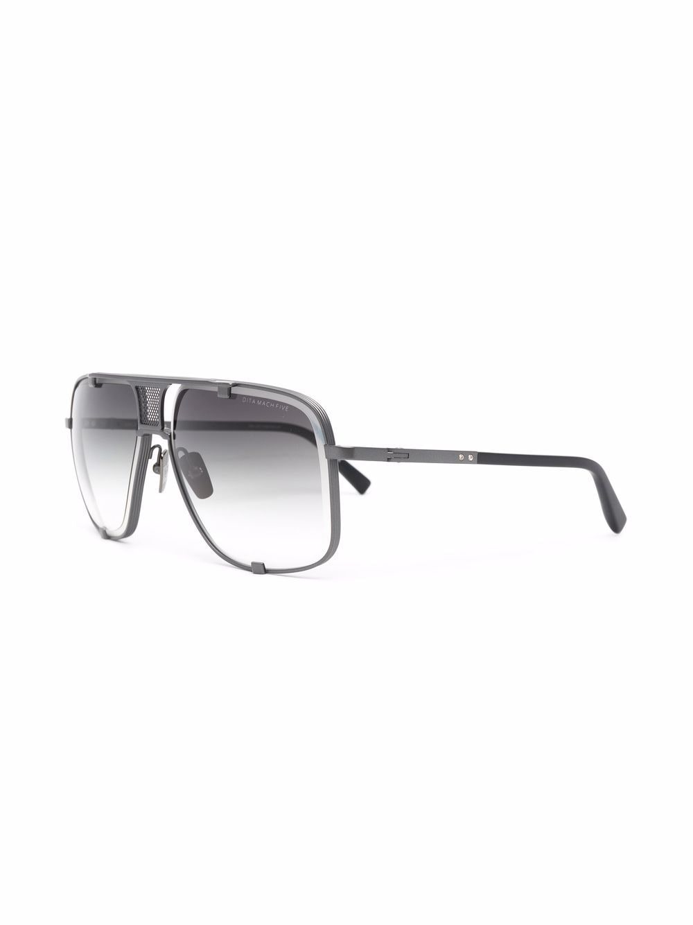 Dita Eyewear Mach-Five zonnebril met navigator montuur - Zwart