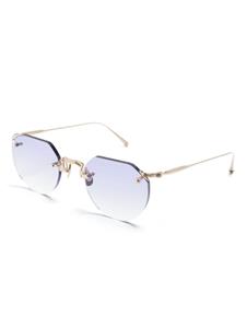 Matsuda M5003 geometric -frame sunglasses - Goud