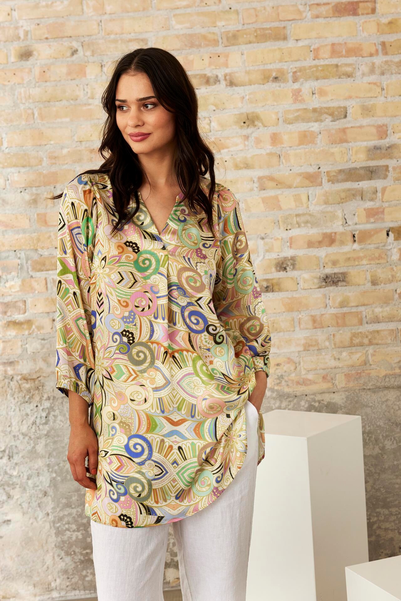 IN FRONT OLYMPIA TUNIC 16242 000 (Multicolor 000)