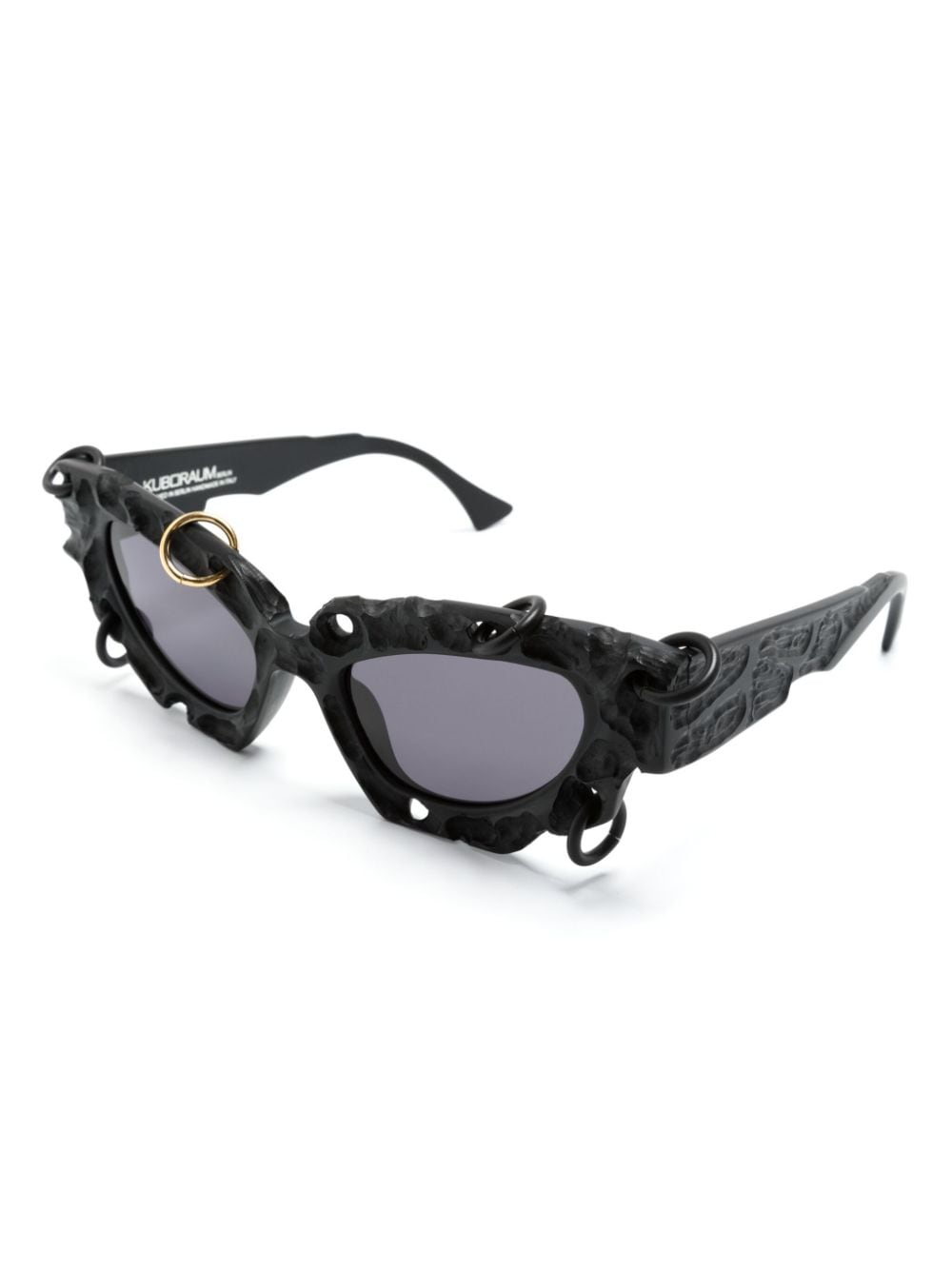 Kuboraum F5 cat-eye sunglasses - Zwart