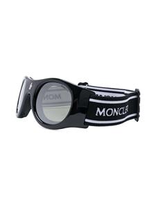 Moncler Eyewear round frame sunglasses - Zwart