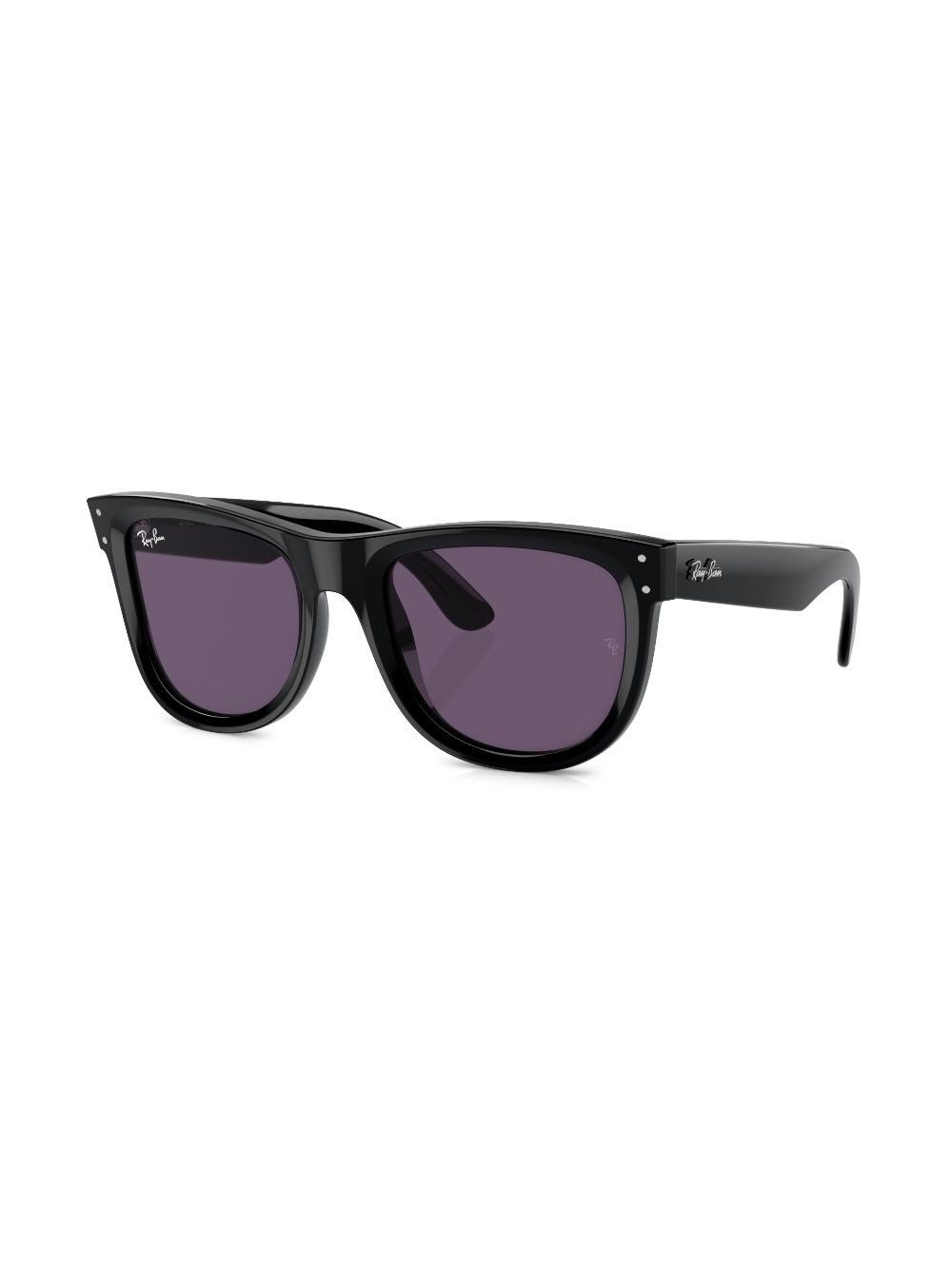 Ray-Ban Wayfarer Reverse zonnebril met vierkant montuur - Zwart