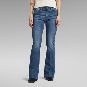 G-Star RAW Premium 3301 Flare Jeans - Midden blauw - Dames