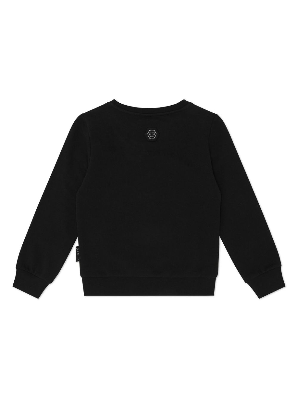 Philipp Plein Sweater verfraaid met kristallen - Zwart