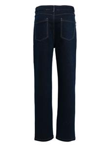 ROTATE BIRGER CHRISTENSEN straight-leg cotton-blend jeans - Blauw