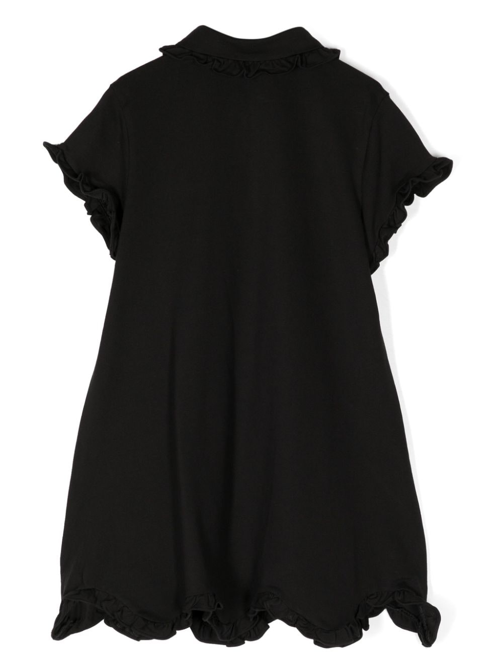 Jnby by JNBY polo-collar cotton dress - Zwart