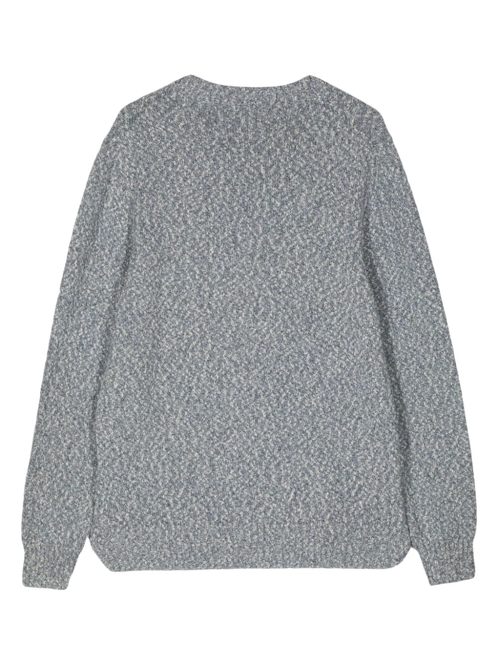 Cruciani knitted cotton jumper - Blauw