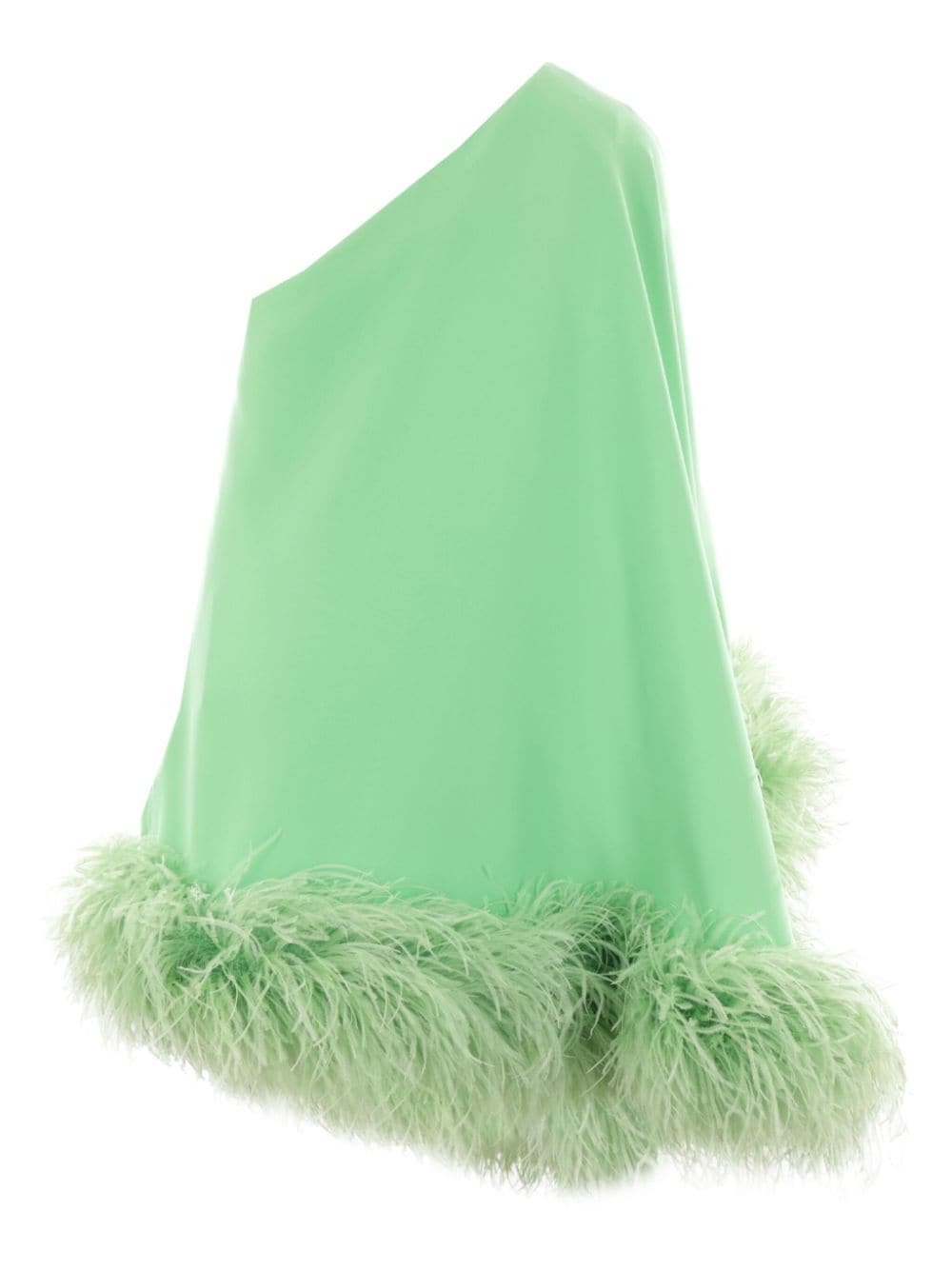 Valentino Garavani Asymmetrische mini-jurk - Groen