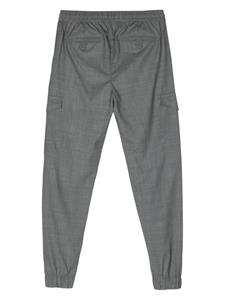 PT Torino tapered-leg virgin wool cargo trousers - Grijs