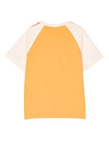 Fendi Kids T-shirt met FF-logo - Oranje
