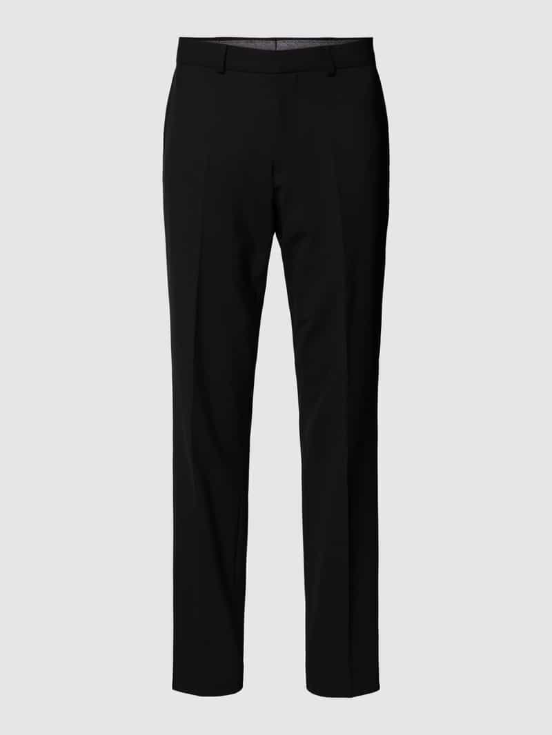 S.Oliver BLACK LABEL Regular fit pantalon met persplooien, model 'OULTIMATE'