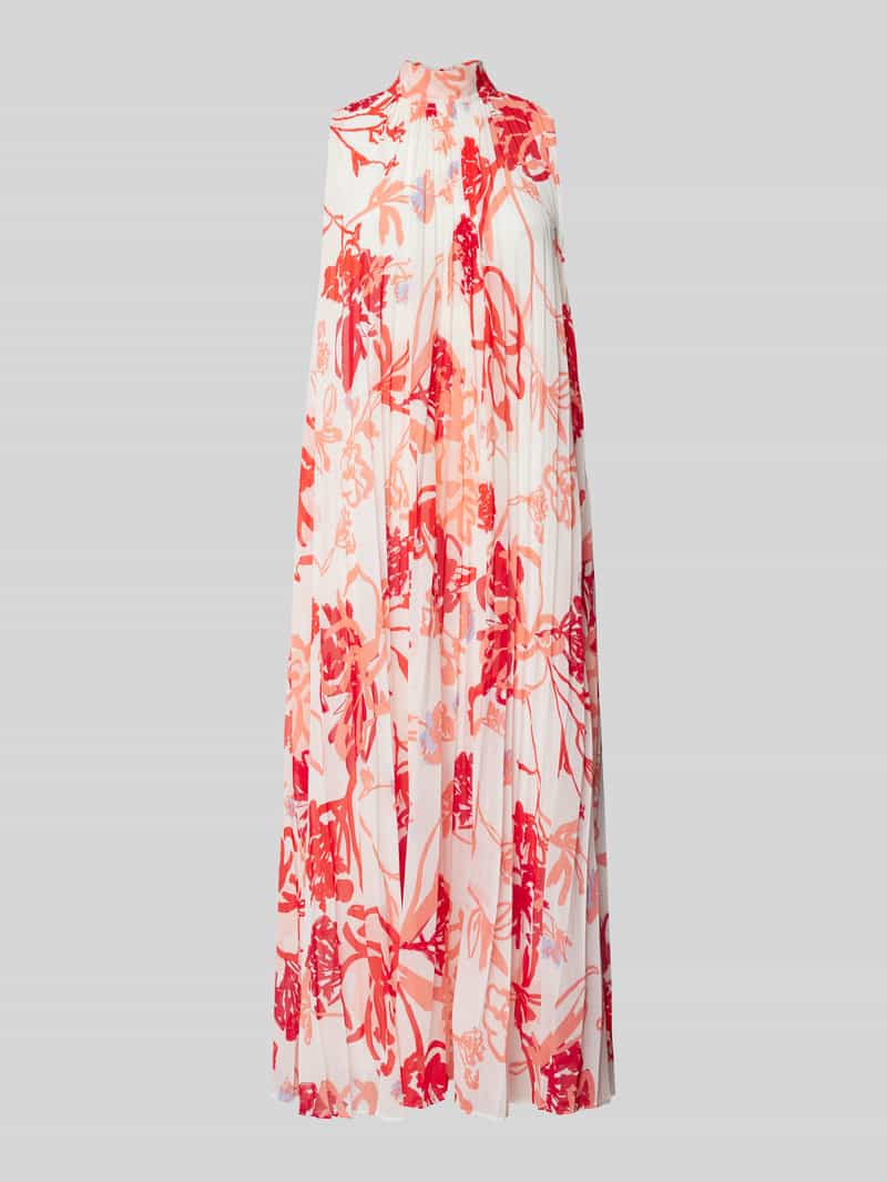 S.Oliver BLACK LABEL Midi-jurk met plissévouwen