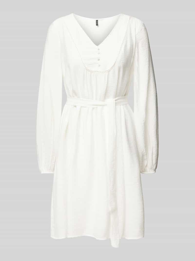 Vero Moda Mini-jurk met strikceintuur, model 'MIRA'