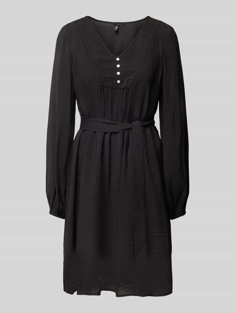Vero Moda Mini-jurk met strikceintuur, model 'MIRA'
