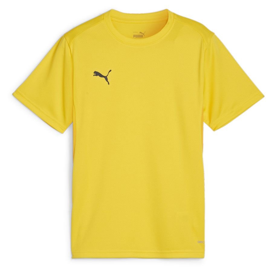 PUMA teamGOAL Jersey Jr Faster Yellow- Black-Sport Yellow