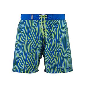 BECO zebra vibes zwemshorts | blauw/groen |