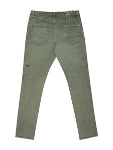 Ksubi Chitch Surplus mid-rise slim-tapered jeans - Groen