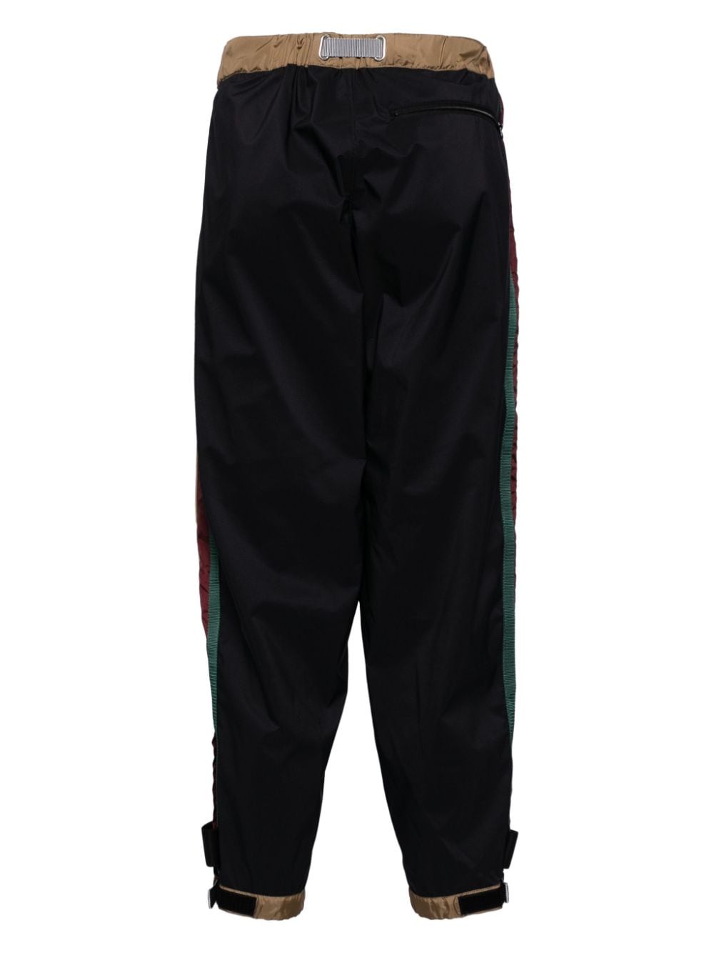 Kolor belted tapered trousers - Zwart