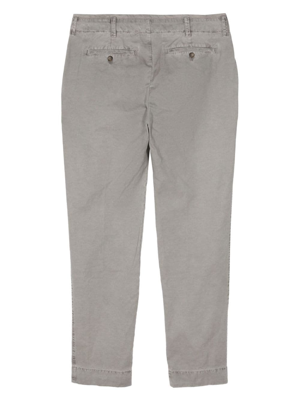 James Perse tapered-leg canvas trousers - Grijs