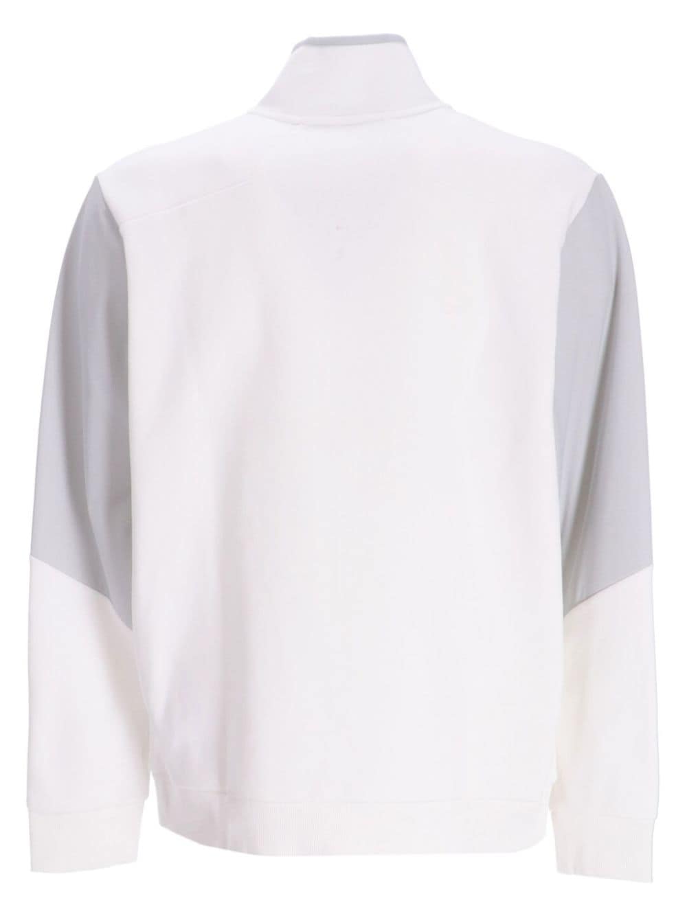 BOSS Sweater met vlakken - Wit