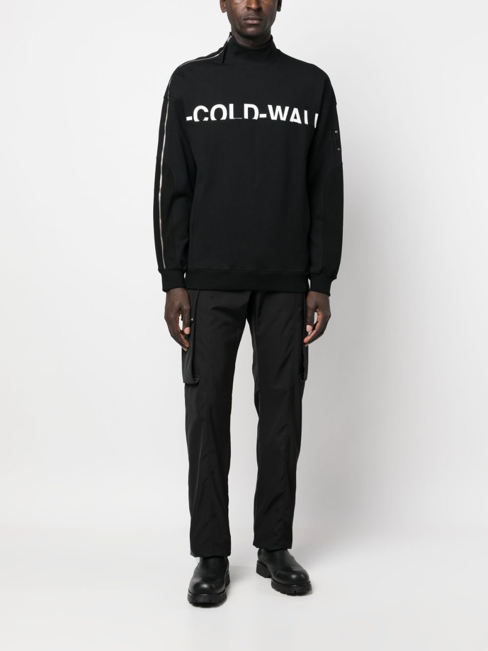 A-COLD-WALL* Sweater met logoprint - Zwart