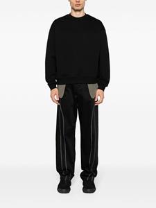 J.LAL Aperture cut-out sweatshirt - Zwart