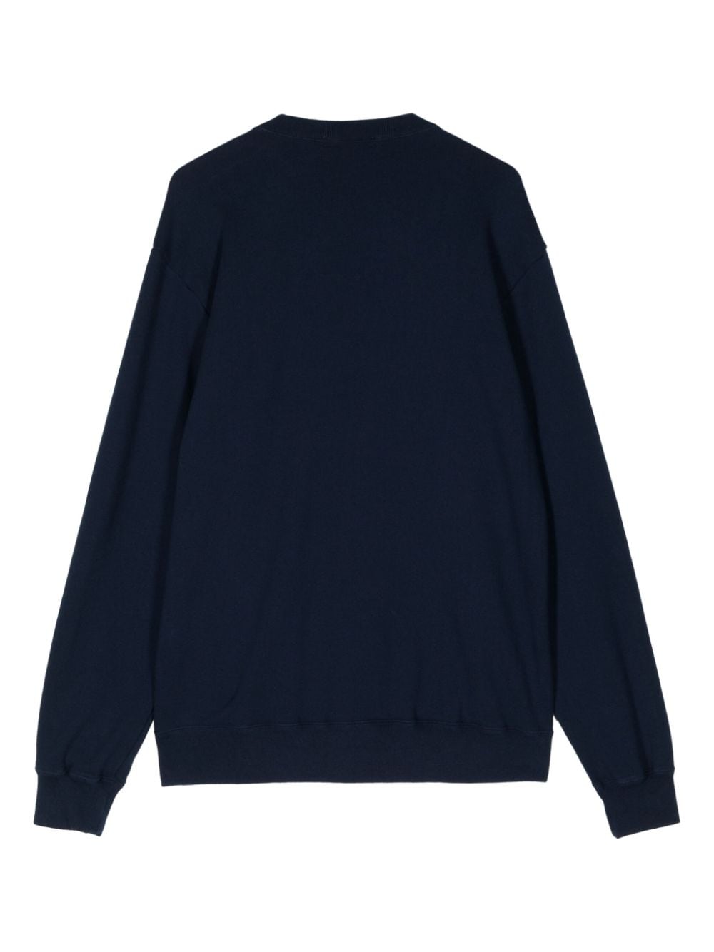Undercover Nope-print cotton sweatshirt - Blauw