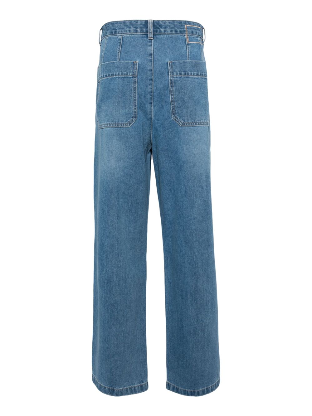 STUDIO TOMBOY high-rise wide-leg jeans - Blauw