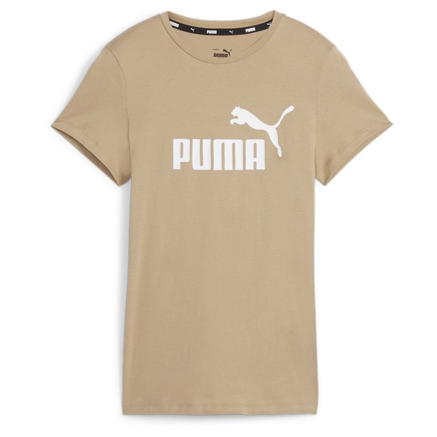 PUMA Essentials Logo T-Shirt Damen 80 - prairie tan