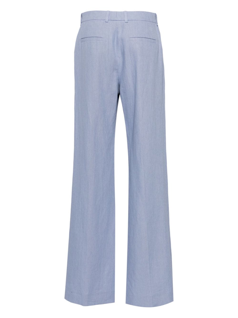 Chloé low-rise flared trousers - Blauw