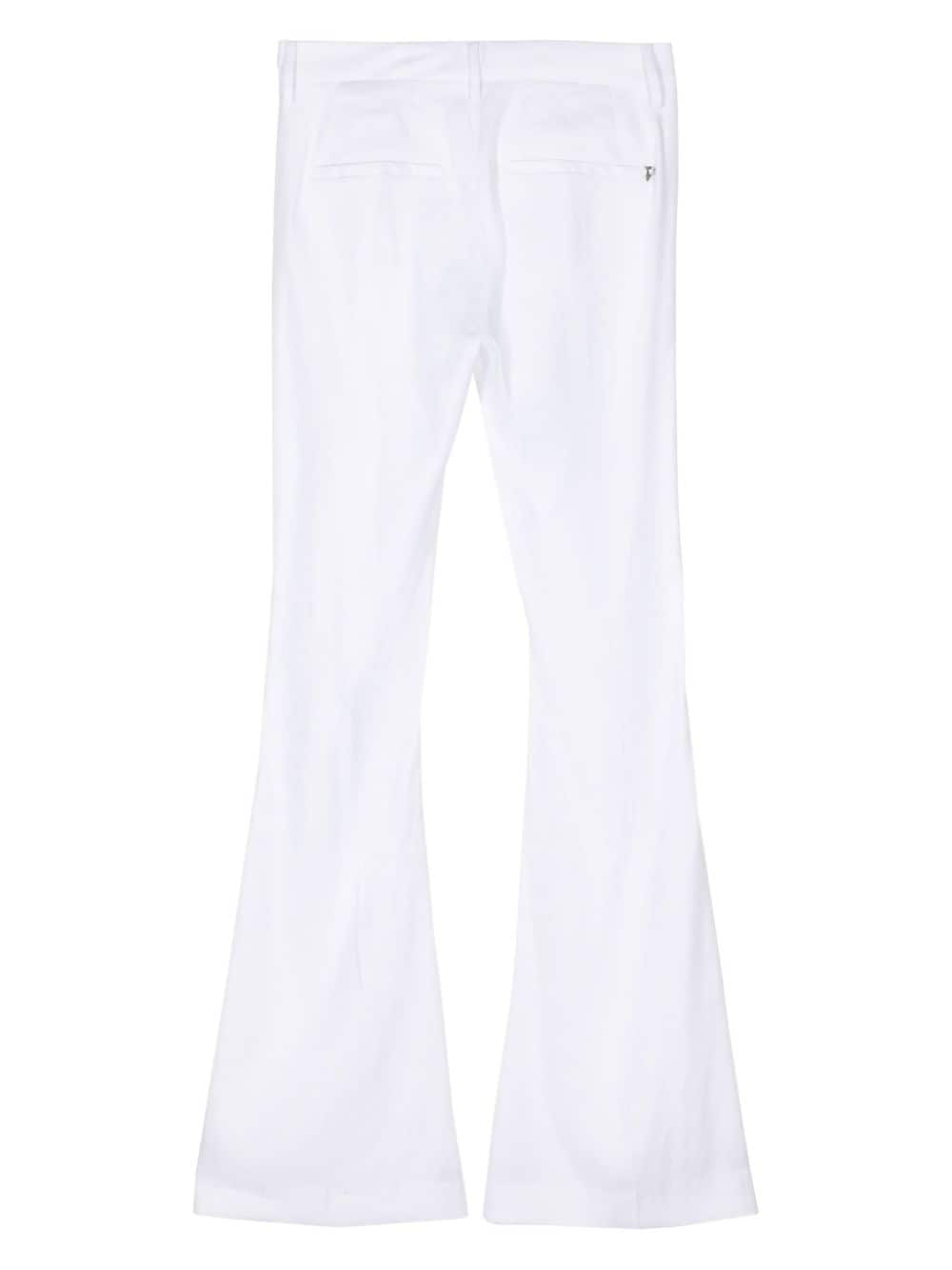 DONDUP flared trousers - Wit