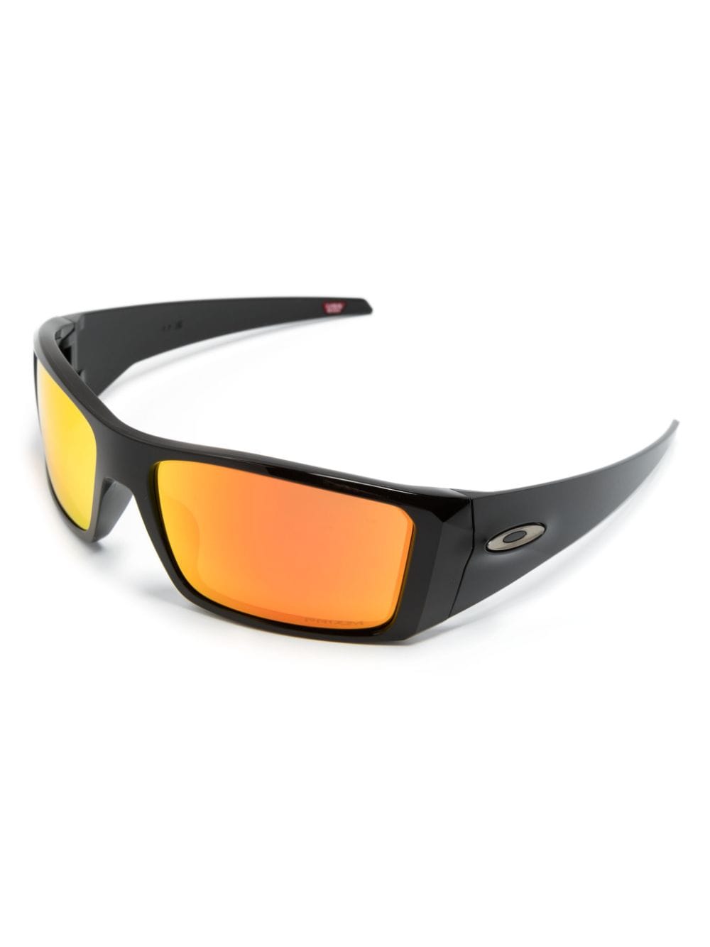 Oakley Heliostat wraparound-frame sunglasses - Zwart