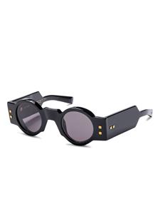 Balmain Eyewear Olivier zonnebril met rond montuur - Zwart